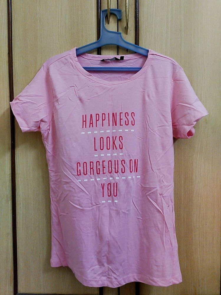 New Baby Pink T Shirt