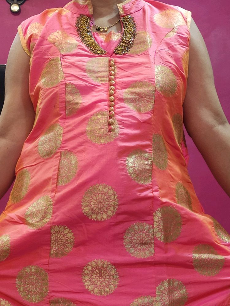 Pink Kurta Set