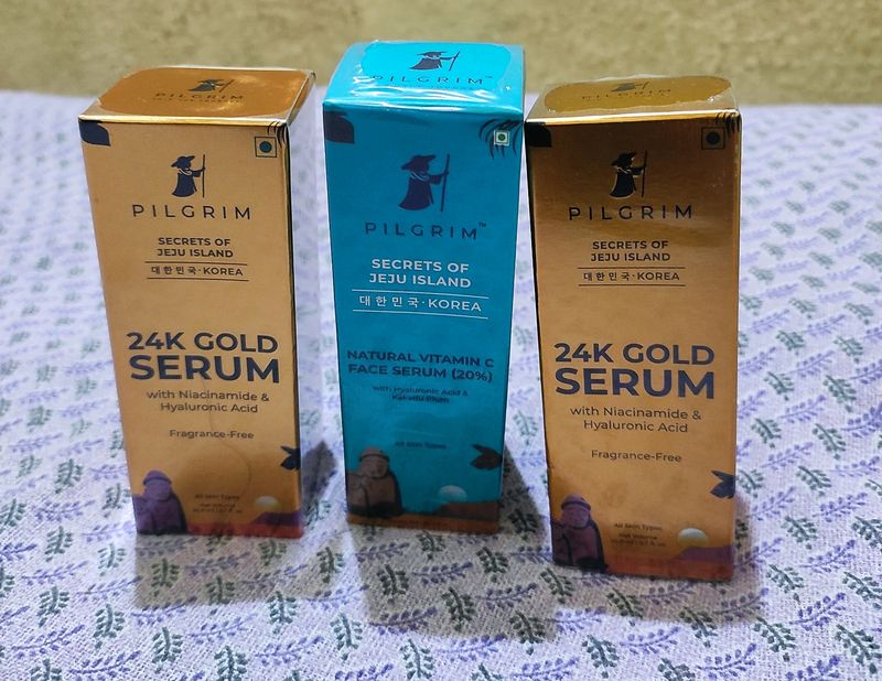 😍Pack Of 3 Pilgrim Serum Combo..😍