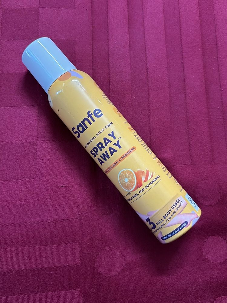 Hair Removal Spray Sealed