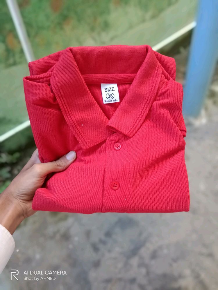 Brand New (S Size) Red Polo Shirt For Men