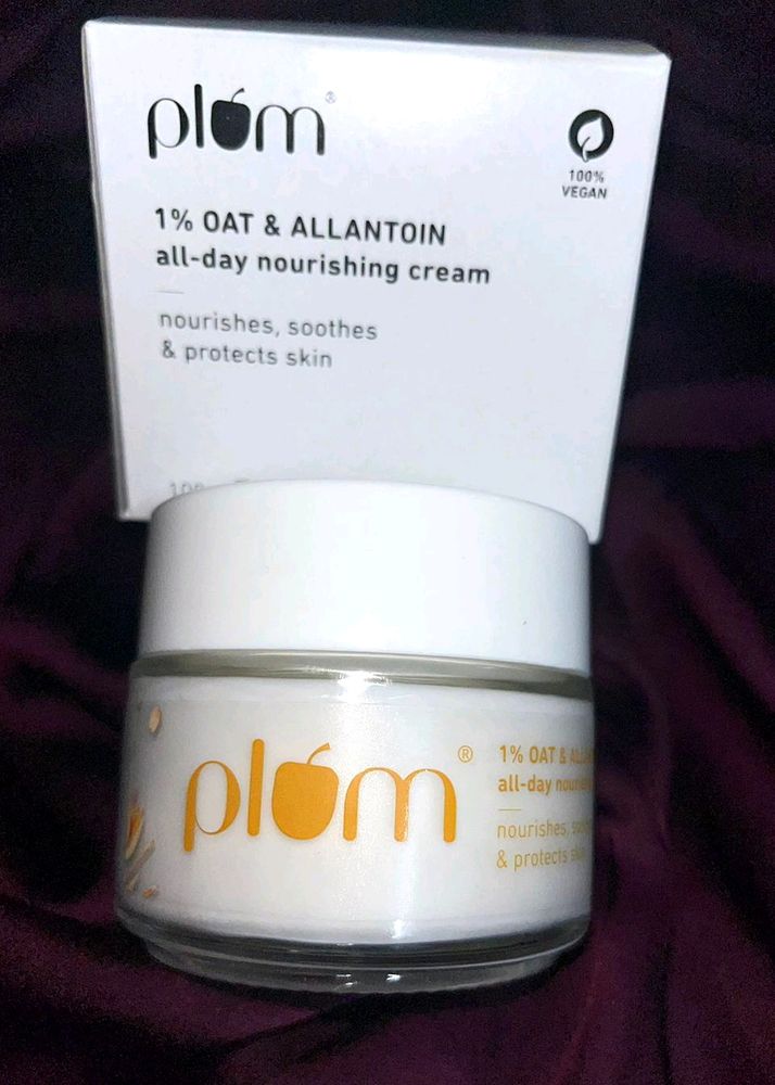 plum 1%oat and allantoin nourishing cream