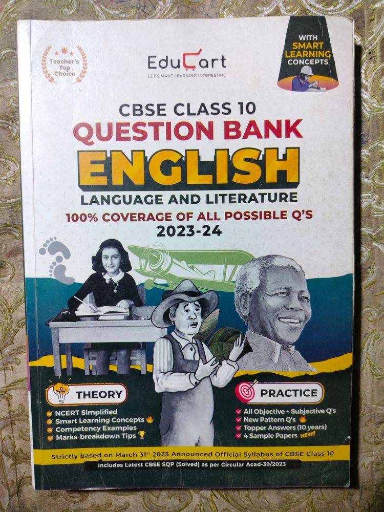 Educart Class 10 English Question Bank