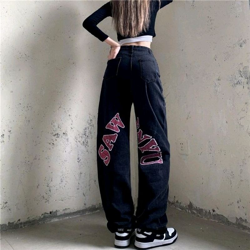 Unisex Y2K Baggy/Loose Fit Jeans🕷️