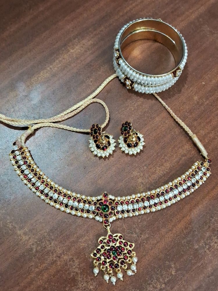 Bharathanatiyam Or Bride Set