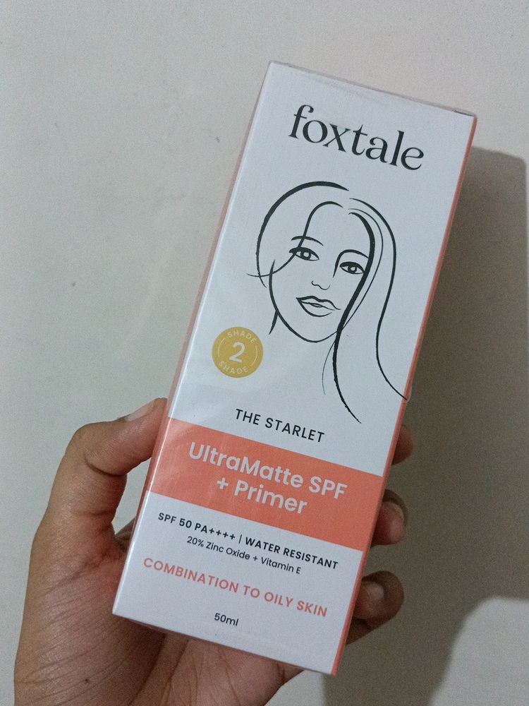 Foxtale Tinted Sunscreen