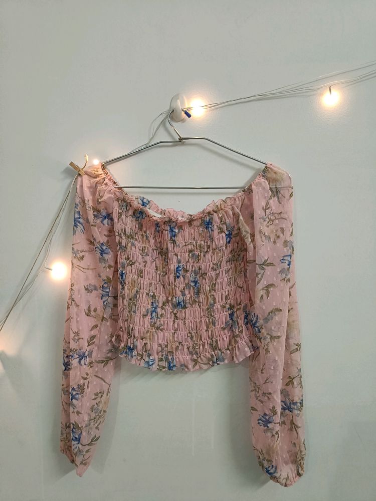 Chic Floral Boho Top