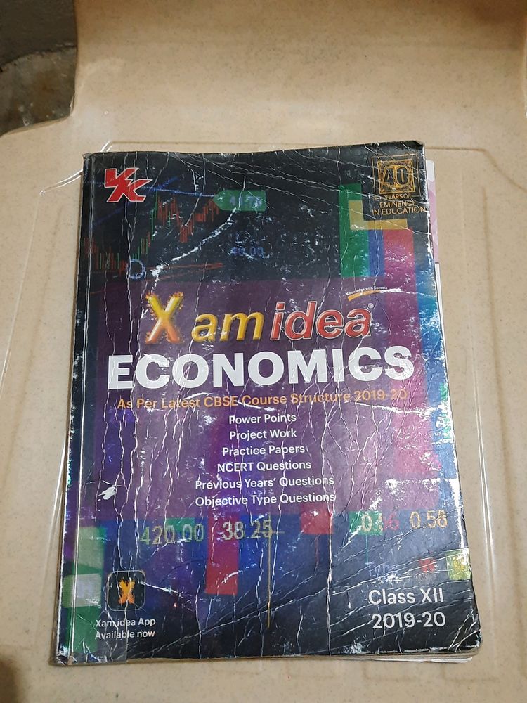 Xam Idea Economics Question Bank XII (2019-2020)