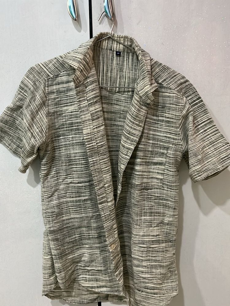 Linen Cotton Blend shirt For Men