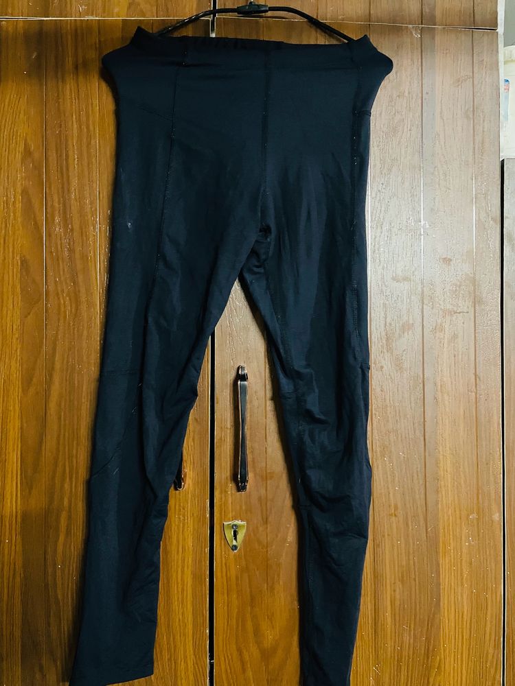 Zara Gymwear Legging With Zipper