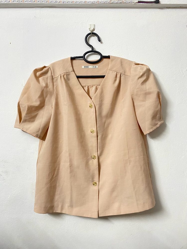 Korean Style Peplum Shirt