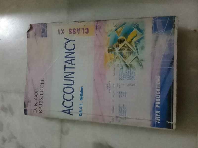 Accountancy Book For Class X1