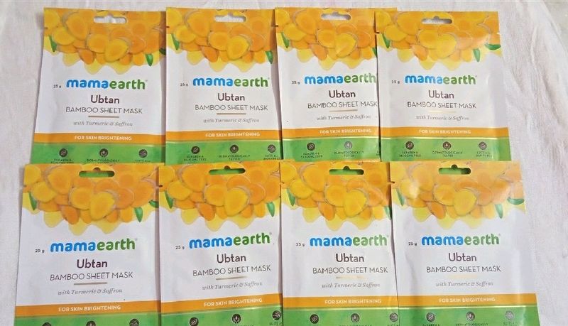 Mamaerth 5 Bambo Sheet Mask ✨👌