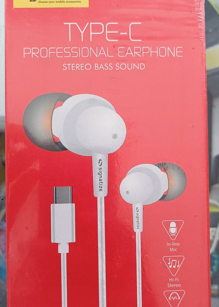 Type C Earphone