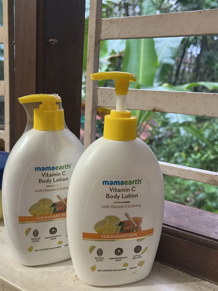 Pack Of 2 Mamaearth Vitamin C Body Lotion