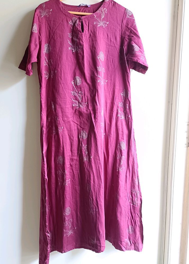 Libas Smart A Line Kurta For Women