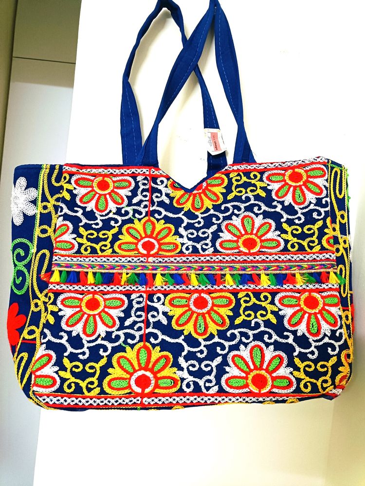 Jaipuri Embroidered Handbag