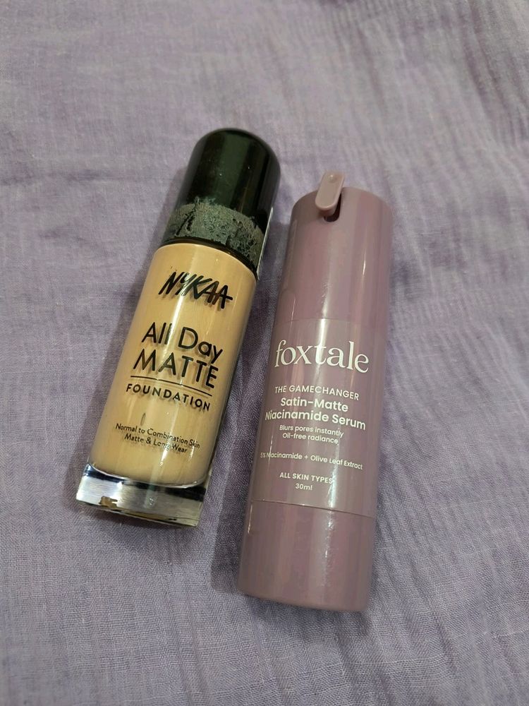 Foundation And Face  Serum🤌🏻