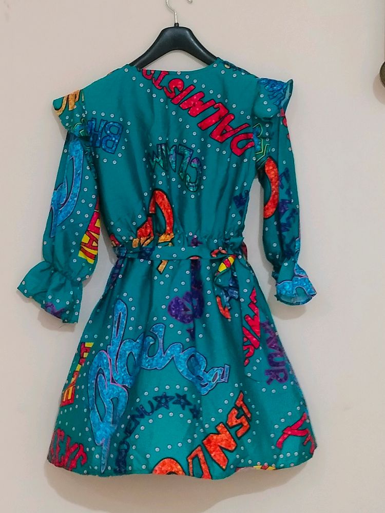 Funky Boho Print Dress