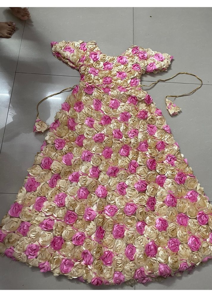 Floral Gown For Girls