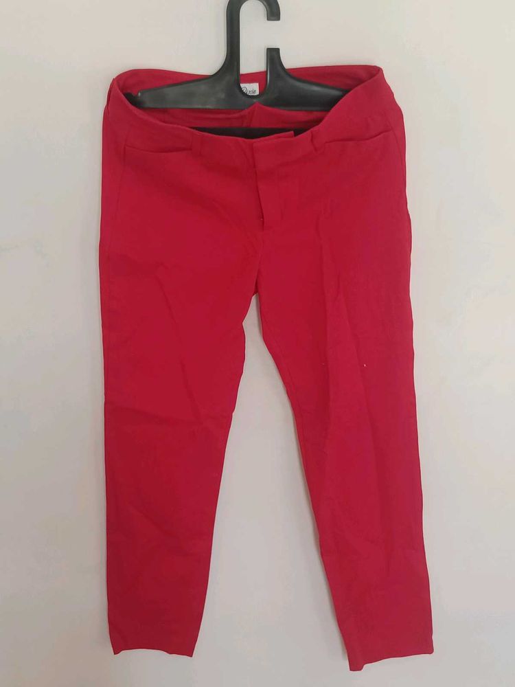 Red ♥️ Ladies Jeans Pant