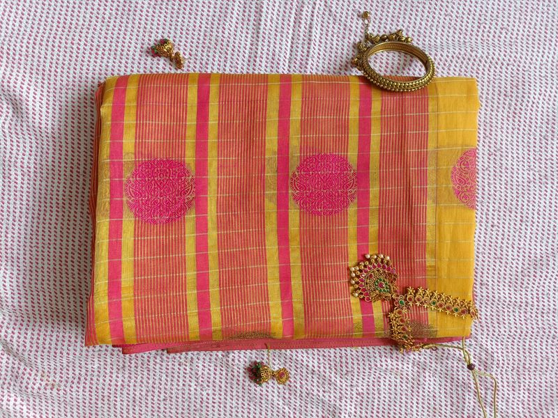 kancheepuram silk saree 🌸