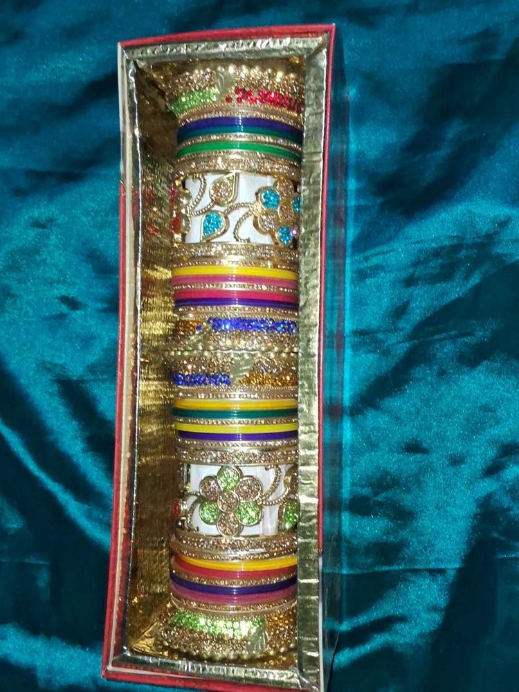 Beautiful Multi Colour Bangles Set