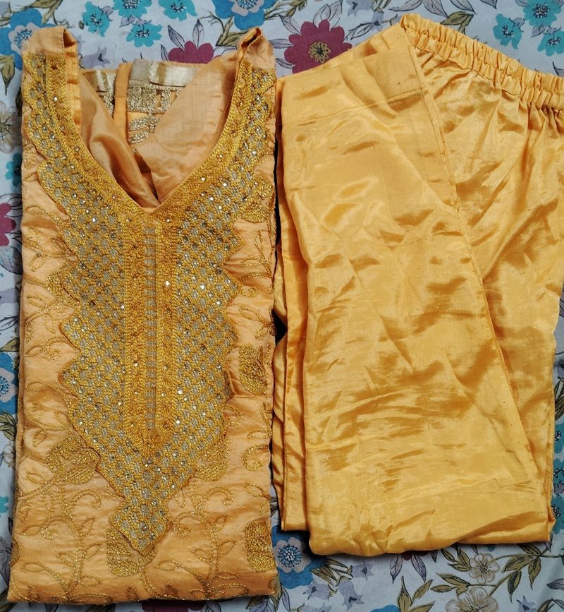 Kurta Set With Beautiful Work