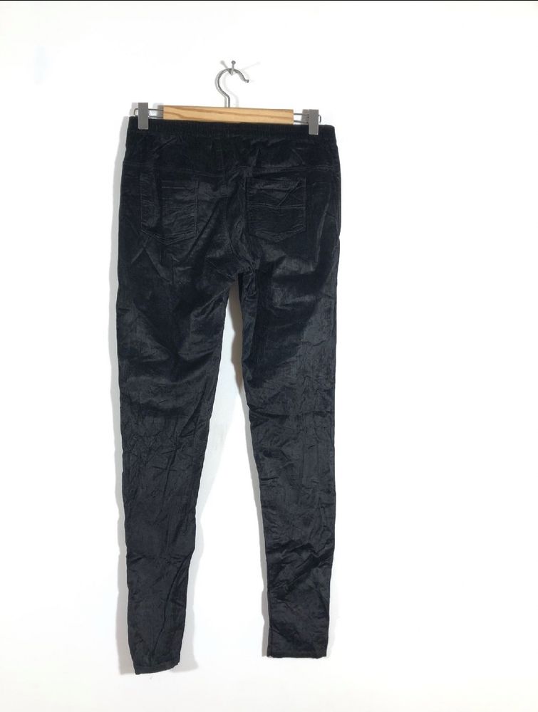 Black Corduroy Pants(Women's)