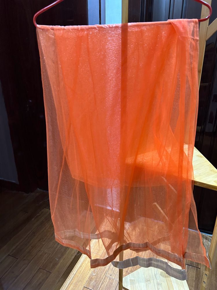 Coral Net Dupatta