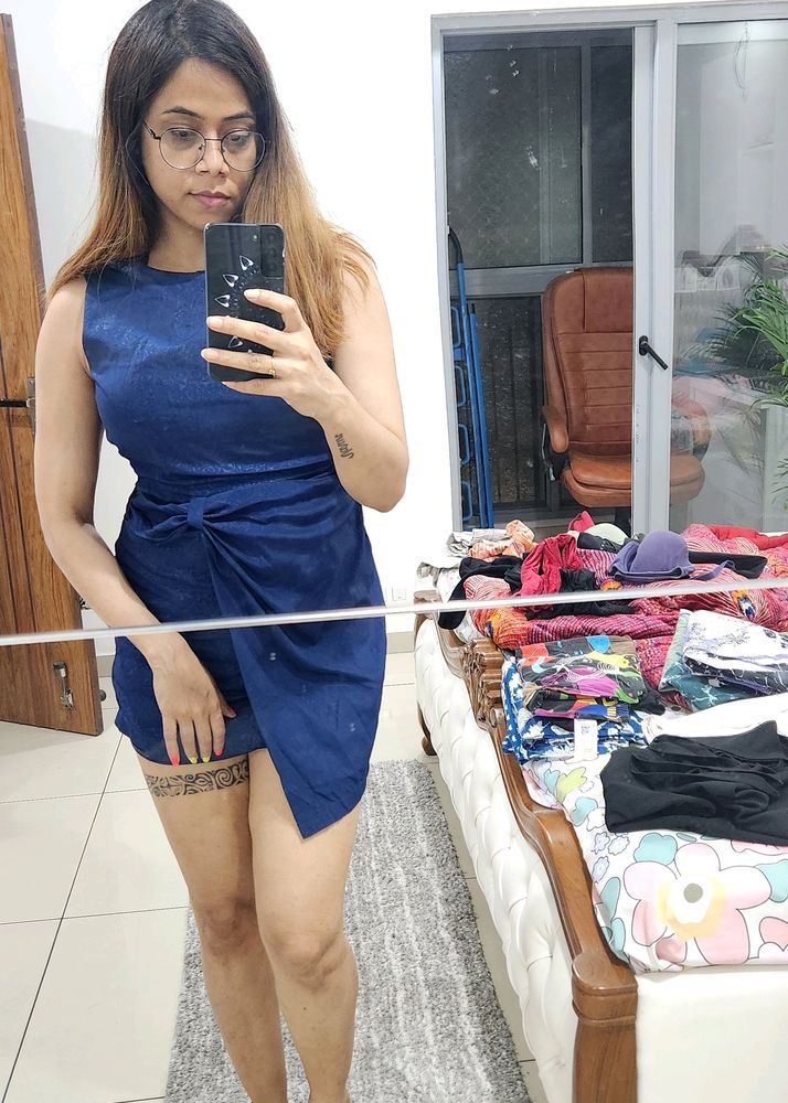 Blue One Piece Dress