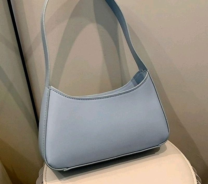 Powder Blue shoulder Bag