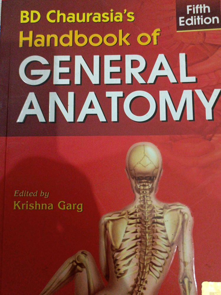 BD Chaurasia Handbook Of General Anatomy