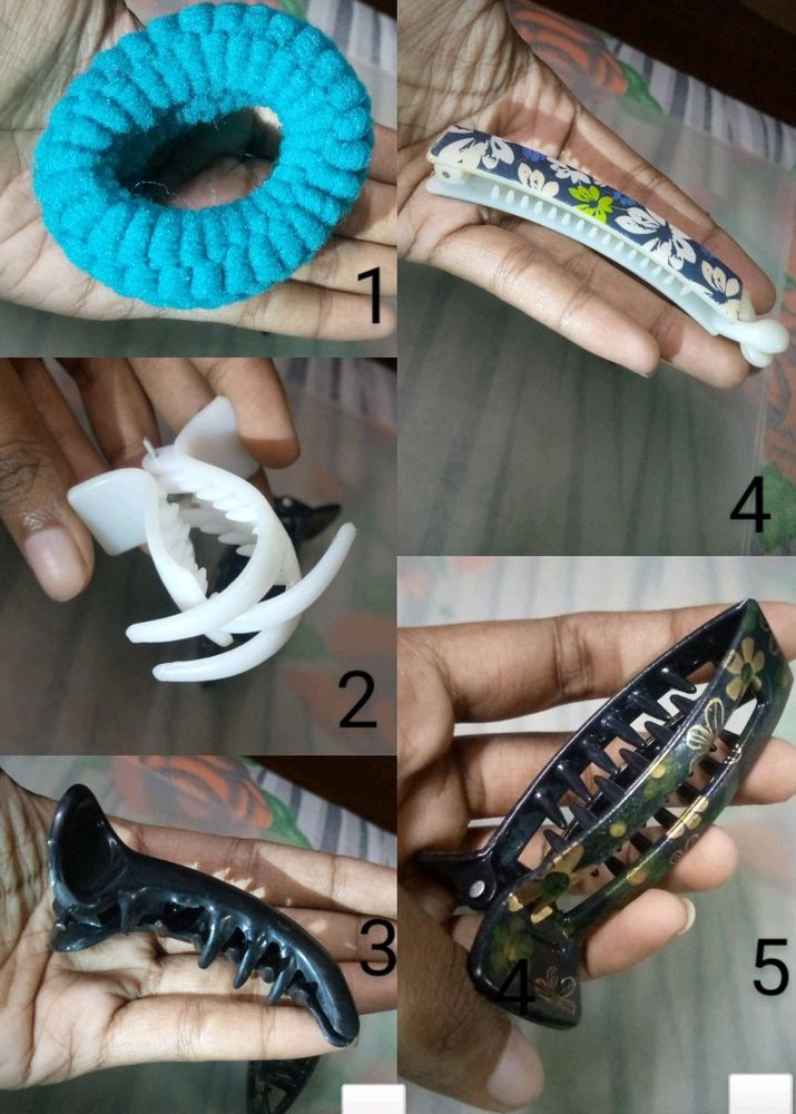 Hair Clips And Band