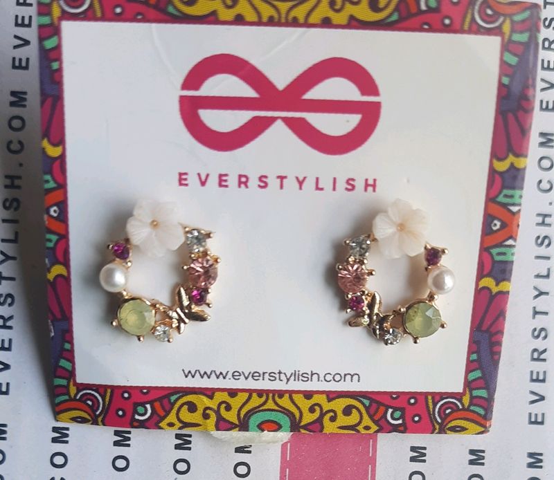 THE ESSENCE OF SPRING - CUTE EMBELLISHED EARRINGS