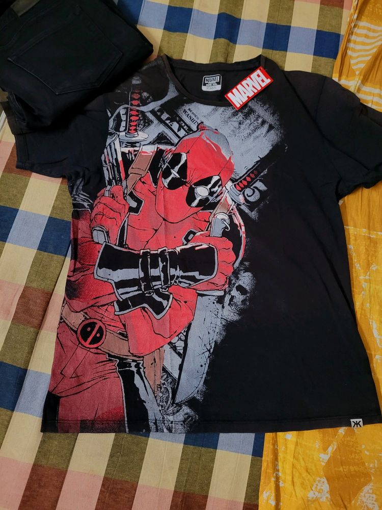 Marvel Deadpool Tshirt For Sale