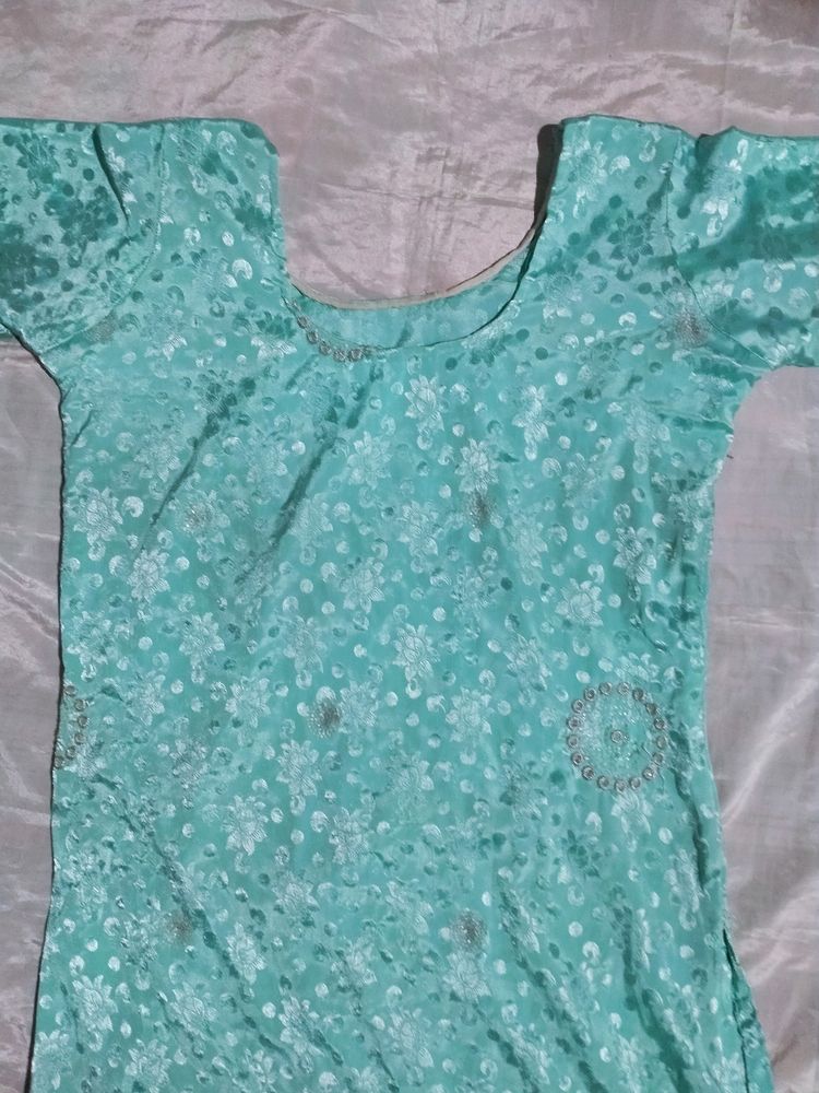 Light Blue Kurti