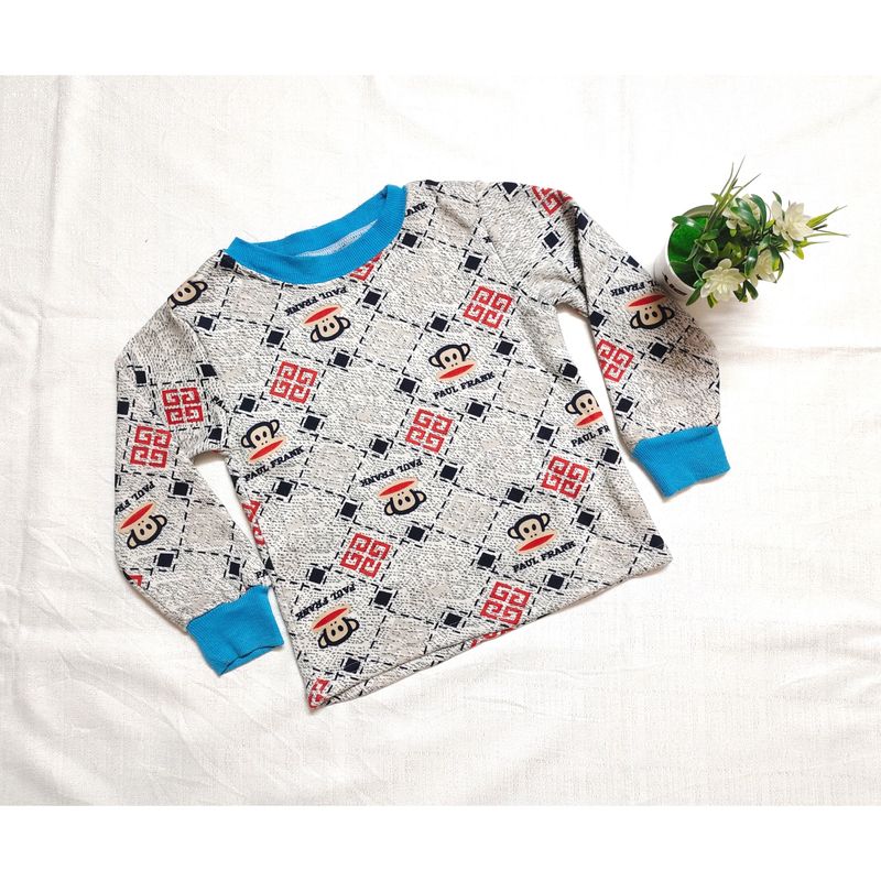 Kids Monkey Print Good Quality T shirt