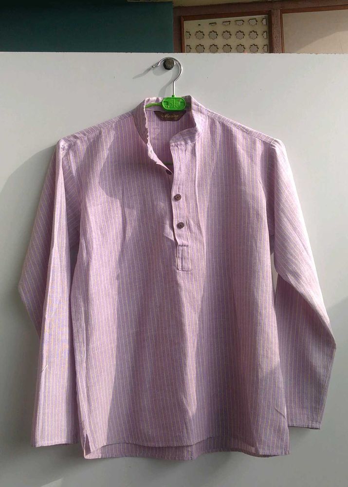 Lavender Short Kurta