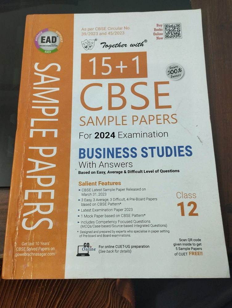 EAD Business Studies Sample Papers (2024)