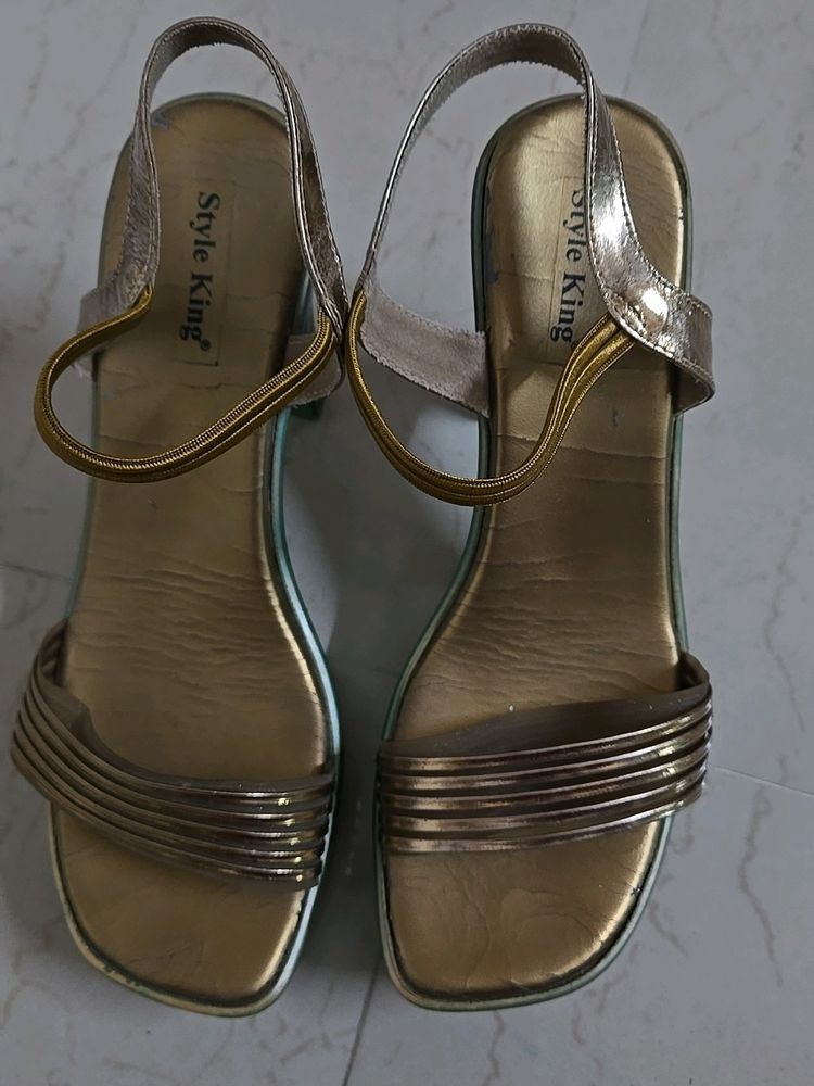 Heels (Gold Color)