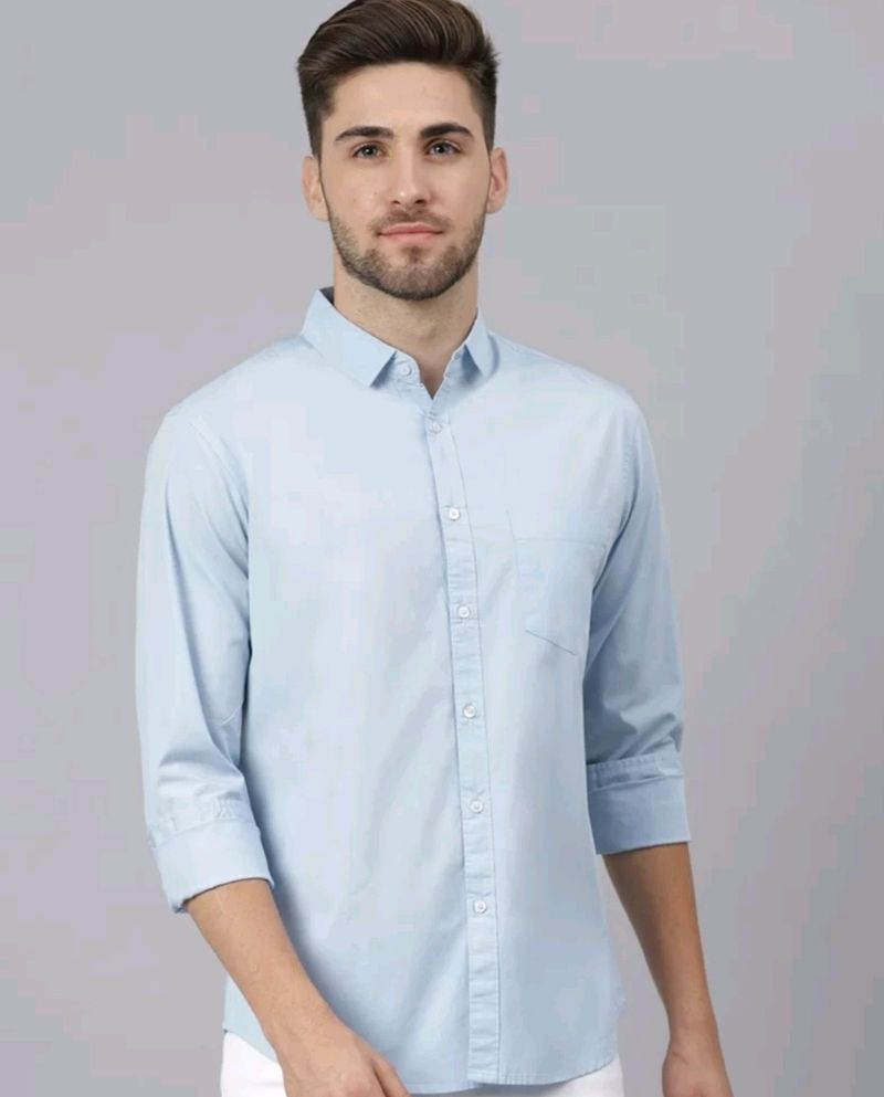 Dennis Lingo Light Blue Shirt 38 inch