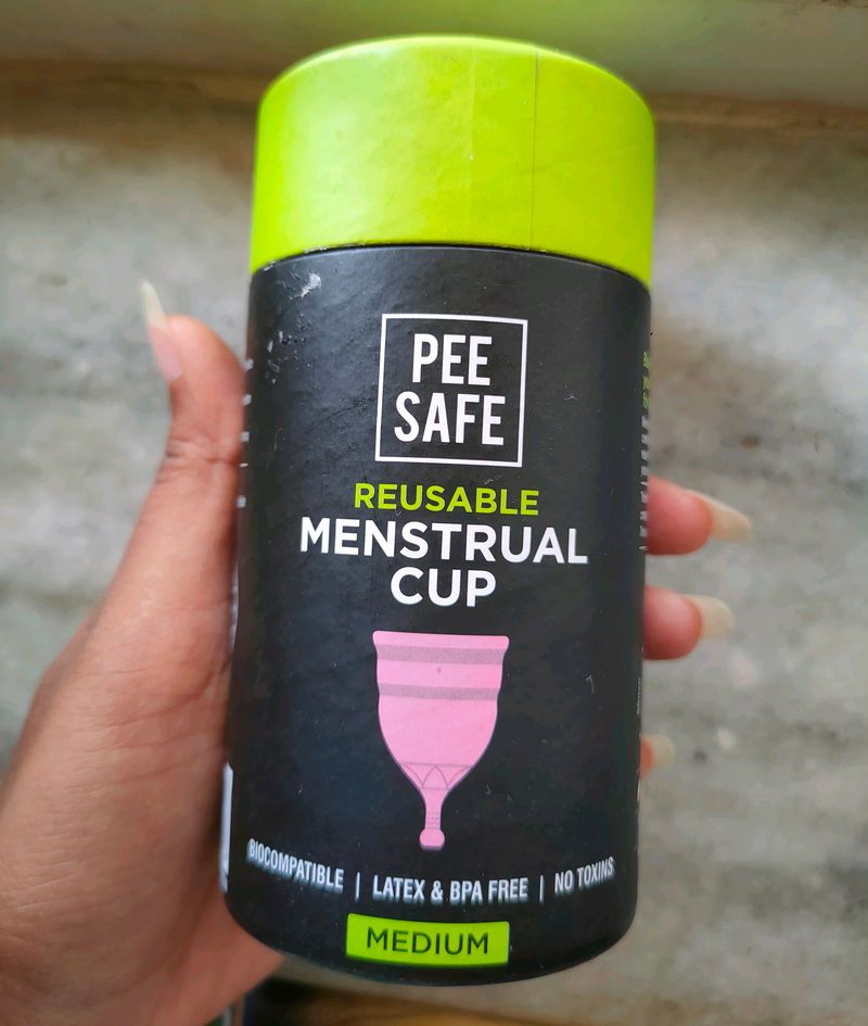 Pee Safe Menstrual Cup(Medium)