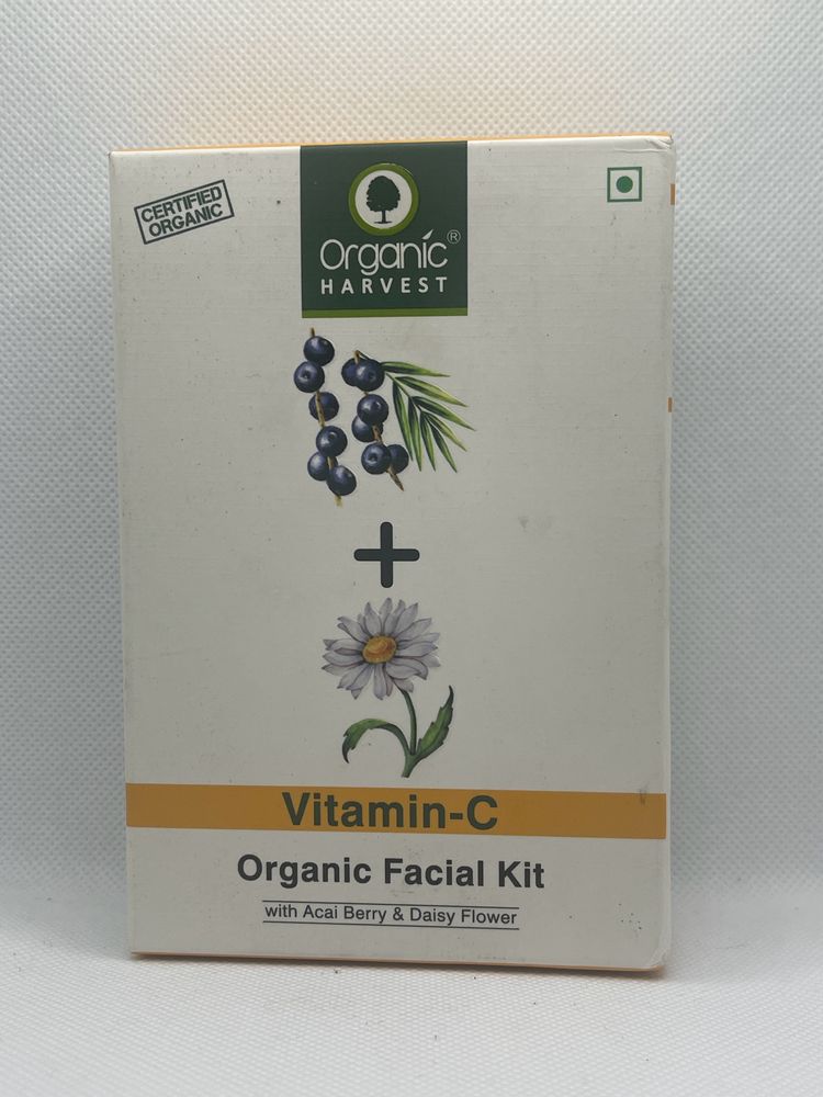 Vitamin C Organic Facial Kit With Acai Berry