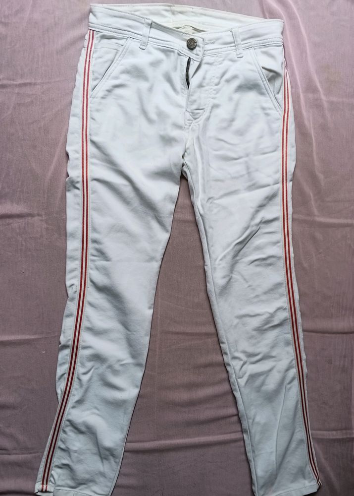 Men's White Jeans