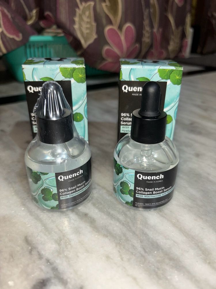 Combo Quench snail mucin serum