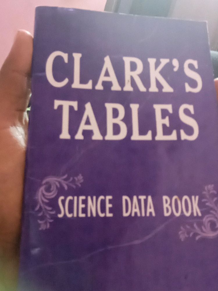 CLARK, S TABLES SCIENCE DATA BOOK