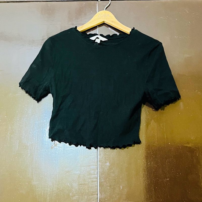 H&M Black Top (new Condition)