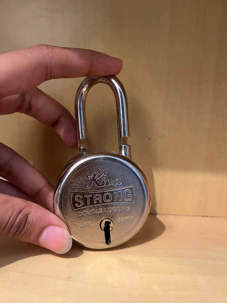 Lock With Two Sets Of Keys