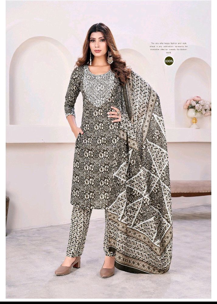 Kurti Set With Dupatta